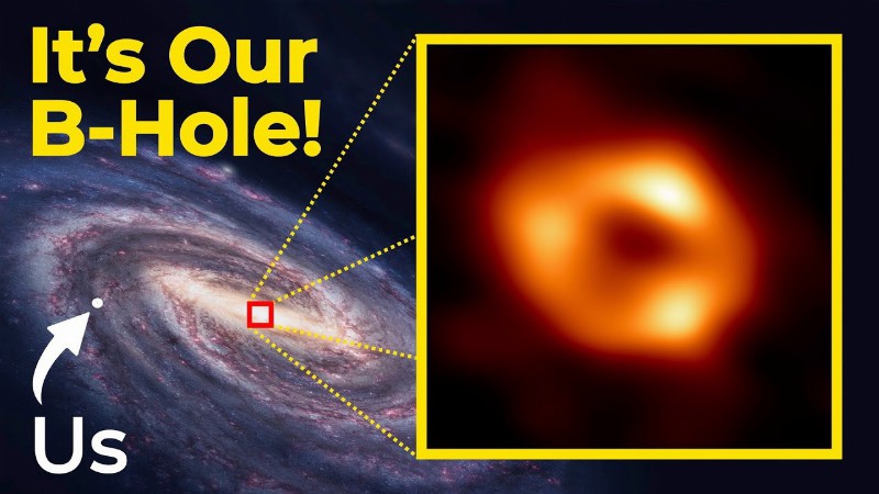 image 0 A Picture Of The Milky Way's Supermassive Black Hole