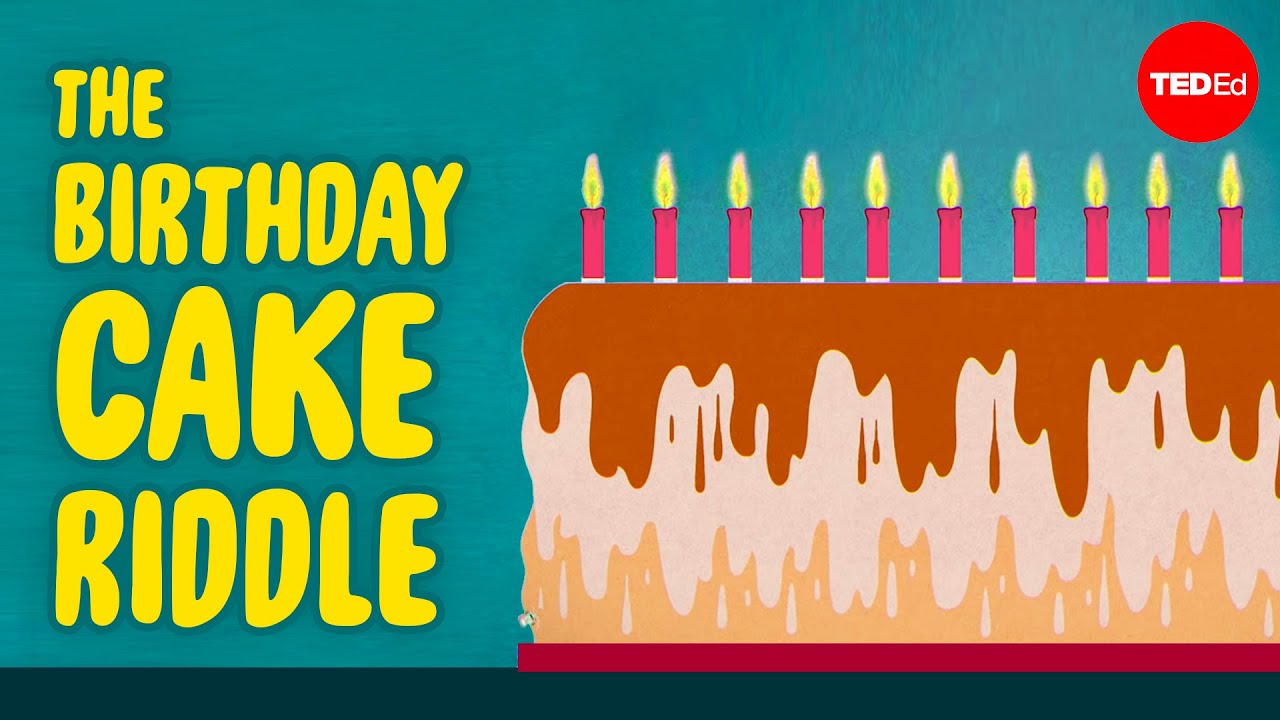 image 0 Can You Solve The Birthday Cake Riddle? - Marie Brodsky