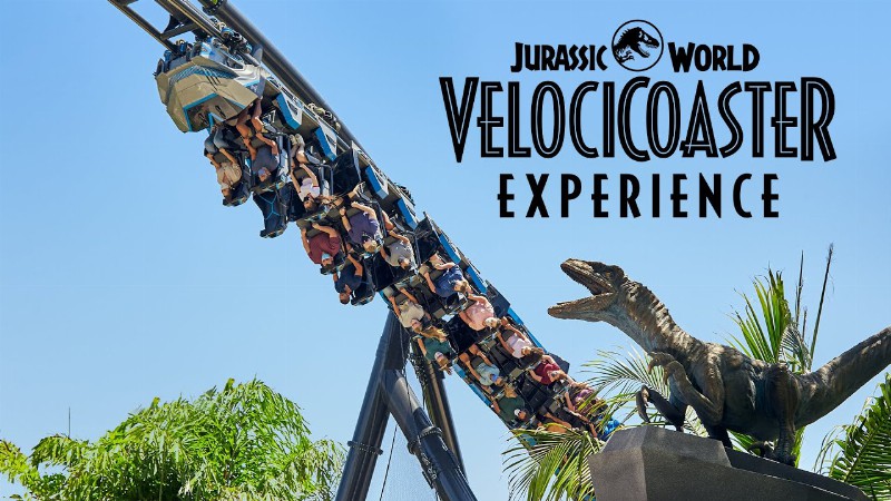 Full Experience: Jurassic World Velocicoaster At Universal Orlando Resort