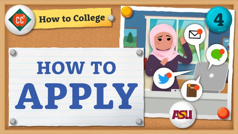 image 0 How To Apply To College : How To College : Crash Course