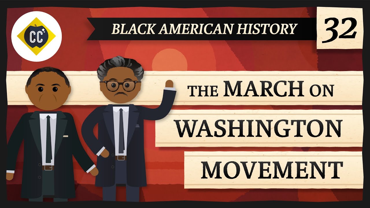 image 0 Randolph Rustin And The Origins Of The March On Washington: Crash Course Black American History 32