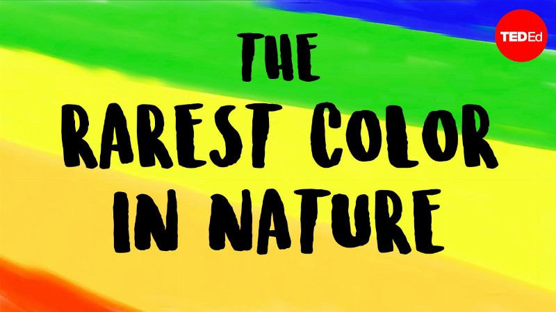 image 0 What Is The Rarest Color In Nature? - Victoria Hwang